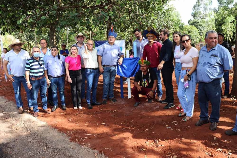 Inauguração: Aldeia Amambai se torna a primeira comunidade indígena com estrada asfaltada no Brasil