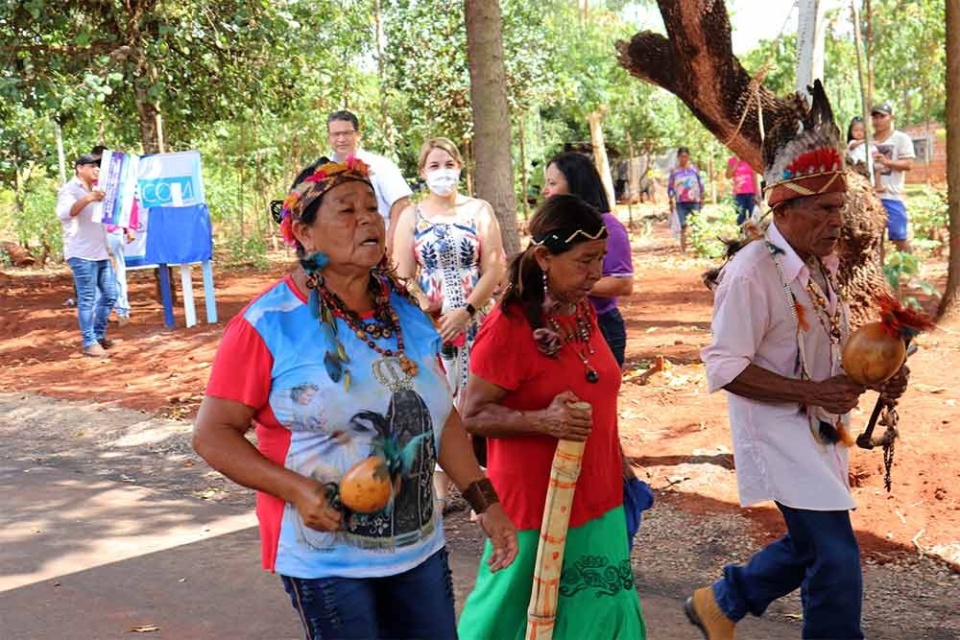 Inauguração: Aldeia Amambai se torna a primeira comunidade indígena com estrada asfaltada no Brasil