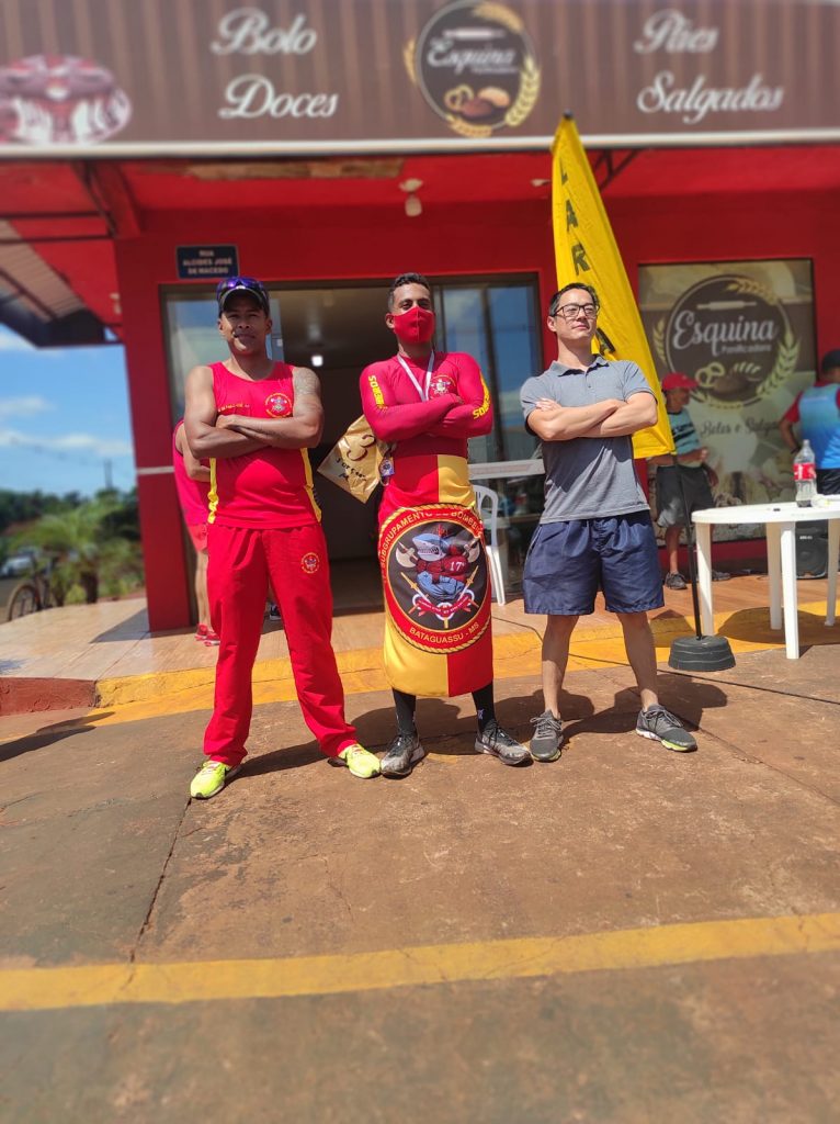 Bombeiro de Amambai é vice-campeão em corrida em Dourados