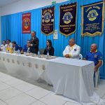 Lions Clube recebe governador da entidade e dá posse a novos associados