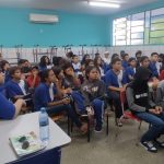 Estudantes da Escola Municipal Flávio Derzi receberam ações da Semana Municipal de Prevenção ao Uso de Drogas