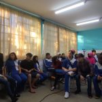 Estudantes da Escola Municipal Flávio Derzi receberam ações da Semana Municipal de Prevenção ao Uso de Drogas