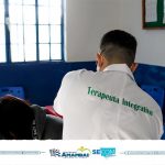 Unidades de Saúde de Amambai oferecem Quick Massage com o terapeuta Juliano Morais para pacientes