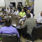 Em Campo Grande, prefeito Dr. Bandeira participa de reunião entre Governo do Estado e Consórcio CONISUL