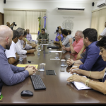 Em Campo Grande, prefeito Dr. Bandeira participa de reunião entre Governo do Estado e Consórcio CONISUL