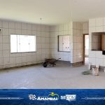 Obras do Centro de Atenção Psicossocial de Amambai estão na fase de acabamento
