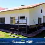 Obras do Centro de Atenção Psicossocial de Amambai estão na fase de acabamento