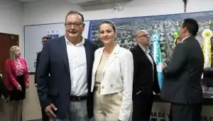 Prefeito de Amambai prestigia posse de nova mesa diretora da Câmara durante sessão de abertura do ano legislativo Prefeito de Amambai prestigia posse de nova mesa diretora da Câmara durante sessão de abertura do ano legislativo