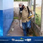 Prefeitura de Amambai realiza dedetização das unidades educacionais para Volta às Aulas 2023