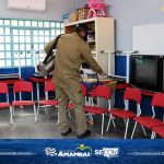 Prefeitura de Amambai realiza dedetização das unidades educacionais para Volta às Aulas 2023