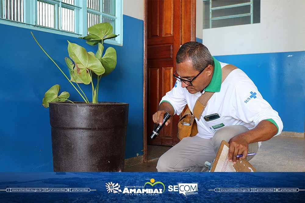 Prefeitura de Amambai realiza dedetização das unidades educacionais para Volta às Aulas 2023 Prefeitura de Amambai realiza dedetização das unidades educacionais para Volta às Aulas 2023
