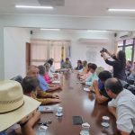 Prefeito, vice, secretários e vereadores de Amambai participam de audiência com o Governador do Estado em Campo Grande