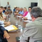 Prefeito, vice, secretários e vereadores de Amambai participam de audiência com o Governador do Estado em Campo Grande
