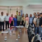 Prefeito, vice, secretários e vereadores de Amambai participam de audiência com o Governador do Estado em Campo Grande
