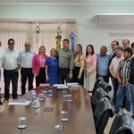 Prefeito, vice, secretários e vereadores de Amambai participam de audiência com o Governador do Estado em Campo Grande