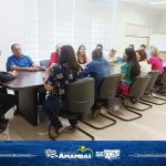 Secretário de Estado de Educação participa de reunião na Prefeitura de Amambai