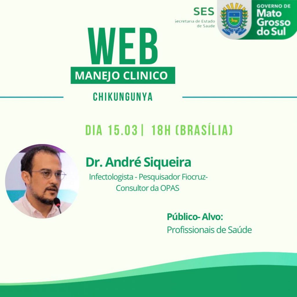 Saúde oferece capacitação com foco no manejo clínico do paciente com Chikungunya
