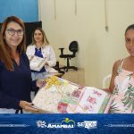 Gestantes do programa Futuro Cidadão recebem kits de enxoval da Secretaria Municipal de Assistência Social
