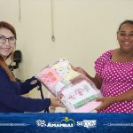 Gestantes do programa Futuro Cidadão recebem kits de enxoval da Secretaria Municipal de Assistência Social