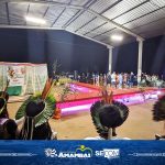 Jeile Fernandes Pavão e Weliton Teixeira Ricarte são escolhidos Miss e Mister indígena da Aldeia Limão Verde