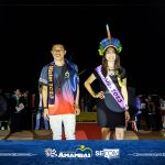 Jeile Fernandes Pavão e Weliton Teixeira Ricarte são escolhidos Miss e Mister indígena da Aldeia Limão Verde