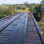Prefeitura de Amambai conclui construção de ponte em estrada vicinal sobre córrego Panduí Prefeitura de Amambai conclui construção de ponte em estrada vicinal sobre córrego Panduí