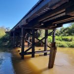 Prefeitura de Amambai conclui construção de ponte em estrada vicinal sobre córrego Panduí Prefeitura de Amambai conclui construção de ponte em estrada vicinal sobre córrego Panduí
