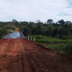 Prefeitura de Amambai conclui construção de ponte em estrada vicinal sobre córrego Panduí Prefeitura de Amambai conclui construção de ponte em estrada vicinal sobre córrego Panduí