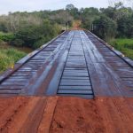 Prefeitura de Amambai conclui construção de ponte em estrada vicinal sobre córrego Panduí Prefeitura de Amambai conclui construção de ponte em estrada vicinal sobre córrego Panduí