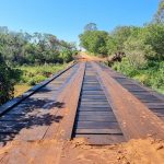 Prefeitura de Amambai conclui construção de ponte em estrada vicinal sobre córrego Panduí Prefeitura de Amambai conclui construção de ponte em estrada vicinal sobre córrego Panduí