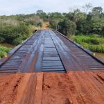 Prefeitura de Amambai conclui construção de ponte em estrada vicinal sobre córrego Panduí Prefeitura de Amambai conclui construção de ponte em estrada vicinal sobre córrego Panduí