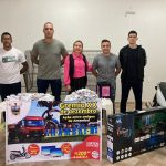 Militares do Corpo de Bombeiros realizam sorteio de prêmios em prol da construção da sede do Grêmio XX de Dezembro