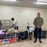 Militares do Corpo de Bombeiros realizam sorteio de prêmios em prol da construção da sede do Grêmio XX de Dezembro