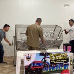 Militares do Corpo de Bombeiros realizam sorteio de prêmios em prol da construção da sede do Grêmio XX de Dezembro