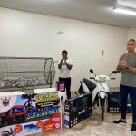 Militares do Corpo de Bombeiros realizam sorteio de prêmios em prol da construção da sede do Grêmio XX de Dezembro