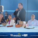 Prefeitura de Amambai inaugura obra de número 232: quadra coberta na Escola Mbo’erenda Ypyendy Panduí