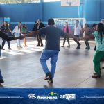 Prefeitura de Amambai inaugura obra de número 232: quadra coberta na Escola Mbo’erenda Ypyendy Panduí