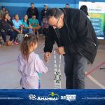 Prefeitura de Amambai inaugura obra de número 232: quadra coberta na Escola Mbo’erenda Ypyendy Panduí