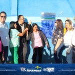 Prefeitura de Amambai inaugura obra de número 232: quadra coberta na Escola Mbo’erenda Ypyendy Panduí