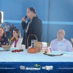 Prefeitura de Amambai inaugura obra de número 232: quadra coberta na Escola Mbo’erenda Ypyendy Panduí
