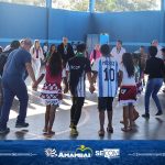 Prefeitura de Amambai inaugura obra de número 232: quadra coberta na Escola Mbo’erenda Ypyendy Panduí
