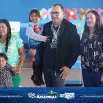 Prefeitura de Amambai inaugura obra de número 232: quadra coberta na Escola Mbo’erenda Ypyendy Panduí