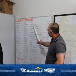 Prefeito e vereadores visitam Garagem Central e discutem desafios do transporte escolar em Amambai