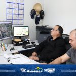 Prefeito e vereadores visitam Garagem Central e discutem desafios do transporte escolar em Amambai