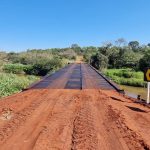 Prefeitura de Amambai conclui construção de ponte em estrada vicinal sobre córrego Panduí Prefeitura de Amambai conclui construção de ponte em estrada vicinal sobre córrego Panduí