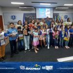 Em solenidade, Escola Municipal Marlene Vilarinho agradece por destaque estadual em alfabetização