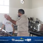 Merendeiras de Amambai participam de oficina do Sebrae sobre técnicas de preparo