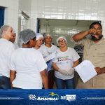 Merendeiras de Amambai participam de oficina do Sebrae sobre técnicas de preparo