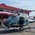 Helicóptero do Governo de MS atua no combate aos incêndios florestais no Amazonas