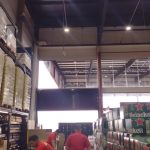 Vendaval passageiro causa danos em Amambai